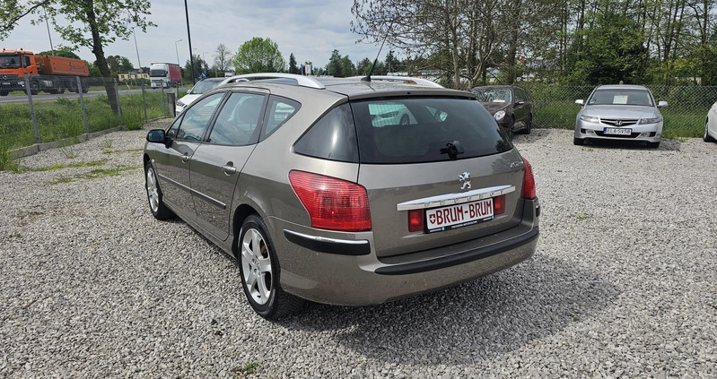 Peugeot 407 cena 11950 przebieg: 189000, rok produkcji 2006 z Czechowice-Dziedzice małe 232